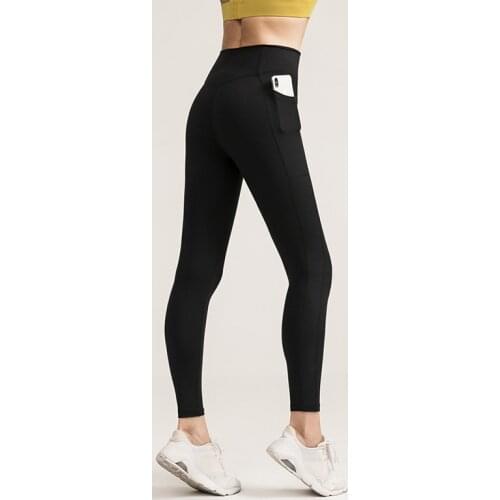 Hip-lifting Sports Pant Tight-fitting Yoga Short New High-waist Fitness Clothing Double-sided Sanding Sports Leggings Fitness