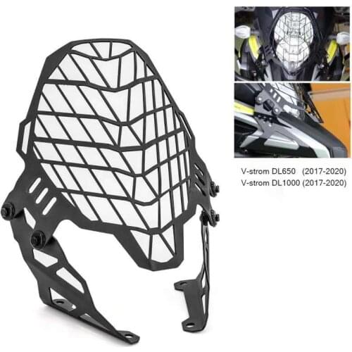 For SUZUKI DL650 DL1000 V-strom DL 650 1000 Vstrom 650 Motorcycle Headlight Head Light Guard Protector Cover Protection Grill