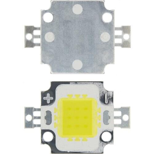 10W LED white Cold white Led chip for Integrated Spotlight 12v DIY Projector Outdoor Flood Light Super bright