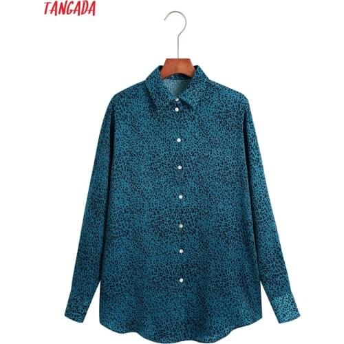 Леопардовые блузки Tangada China At AliExpress