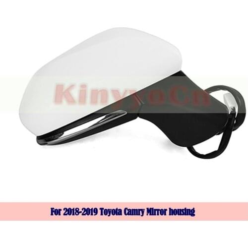 Kinyyocn For Toyota Camry 2018 2019 External mirror Rearview Mirror Rear view mirror outer side mirror Assembly