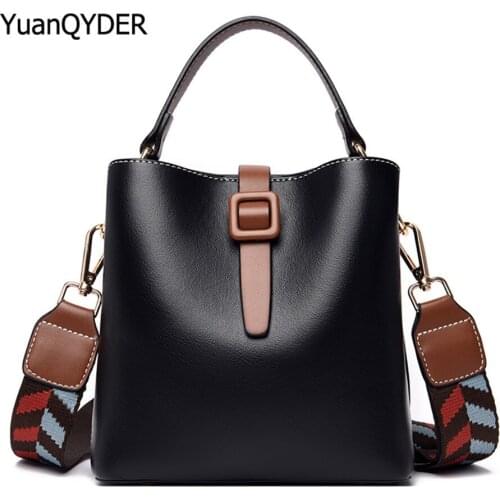 Fashion Shoulder Strap Design Ladies Shoulder Bag Quality Nylon Women Messenger Bags Luxury Designer Soild Color Womens Handbag