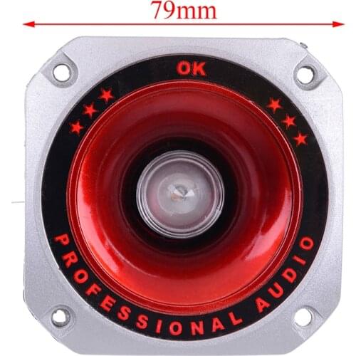 4 Inch Speaker Tweeter Colorful Flashing Loudspeaker Piezoelectric Loudspeaker Piezoelectric Loudspeaker