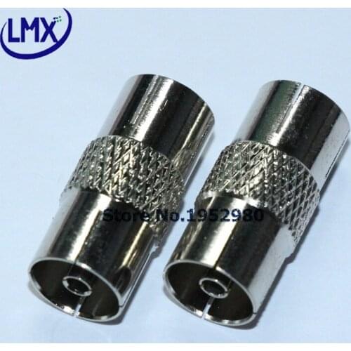 20PCS/LOT PAL / TV CONNECTOR ADAPTOR H3230 PAL FEMALE TO FEMALE GOOD QUALITY