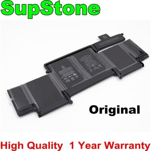 SupStone Genuine A1582 020-00009 Battery for Apple MacBook Pro 13" Retina A1502 2015year EMC2835 MF839LL/A MF840LL/A MF843 MF841