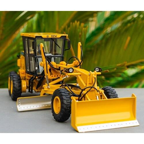 SEM919 grader road grader 1:35 scale die-casting forklift alloy engineering vehicle mechanical model toy