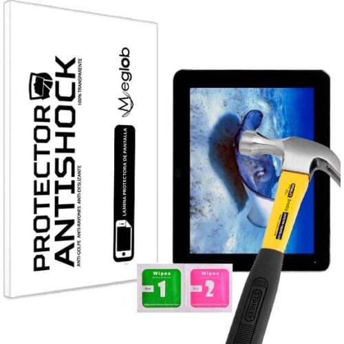 Screen protector Anti-Shock Anti-scratch Anti-Shatter compatible with Tablet Majestic TAB-477
