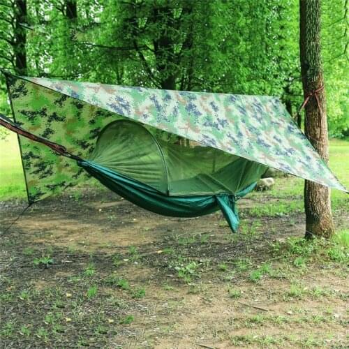 Camping Hammock Lightweight Mosquito Net Double Hammock with Tent Set for Indoor Outdoor Hiking Camping Backpacking Travel Beach