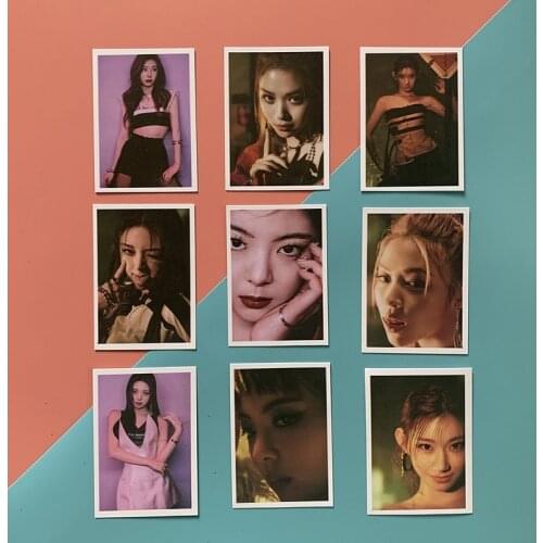 KPOP ITZY Combination Album Small Card Postcard LOMO Card Random Card Around Shen Youna MIDZY