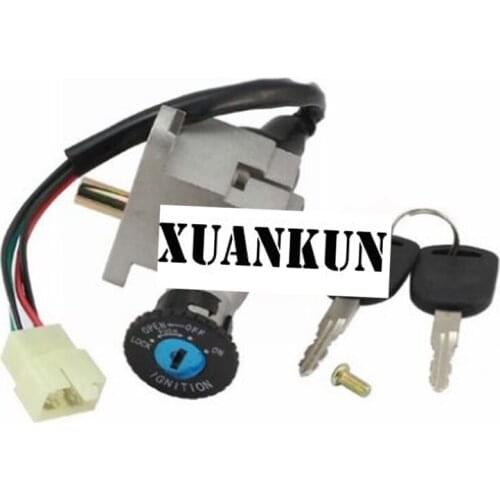 XUANKUN Motorcycle Lock Set Magnetic Anti-theft Locks FX Switch Ignition Lock Lock Accessories
