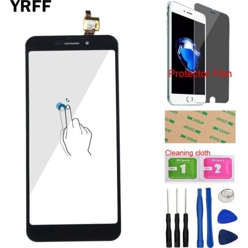 YRFF 5.5'' Mobile Touch Screen TouchScreen For Cherry Mobile Flare P3 Plus Touch Screen Front Glass Digitizer Panel Sensor Tools