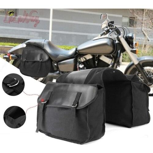 Motorcycle Saddle Bags,Large Capacity Saddlebags Tool Bag Motorcycle Side Saddlebags Scooter Panniers Touring ，Waterproof