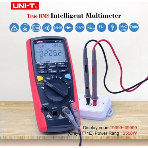 UNI-T UT71A/B/C/D/E Digital MultiMeter Ture RMS AC DC voltmeter Ammeter Resistance Capacitance Frequency Temperature tester