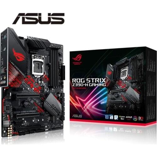 NEW For ASUS ROG STRIX Z390-H GAMING Motherboard Socket LGA 1151 DDR4 M.2 nvme ssd For Intel Z390 Original Desktop Mainboard