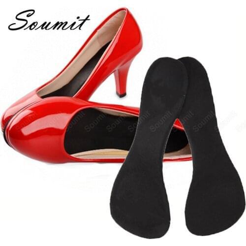 Orthopedic Insoles for Women High Heels Arch Support Gel Shoes Pad 3/4 Length Shock Absorption Inserts Foot Sole Care Cushions