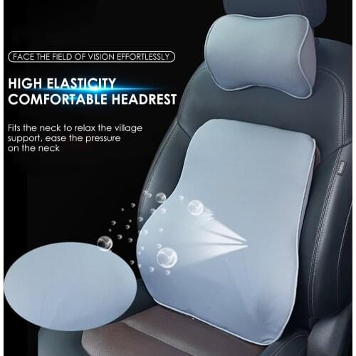 Memory Pillow Neck Foam Car Headrest Rest Universal Car Interior Accessories for Elements Personal Car Part Ornaments