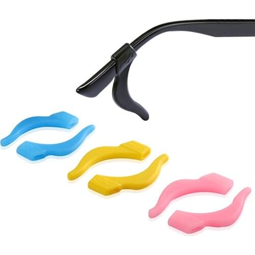 Anti Slip Silicone Glasses Ear Hooks For Kids And Adults Round Grips Eyeglasses Sports Temple Tips Soft Ear Hook