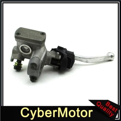 M10x1.25mm 7/8'' 22mm Handle Right Brake Master Cylinder Lever For Honda CRF250R CRF450R CRF 250X 450X Dirt Bike Motocross
