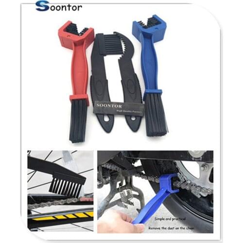 Motorcycle bike Chain Gear Dirt Remover Scrubber Cleaner Brush Tools For HONDA CRF450R CRF250X CRF450X CRF230F SL230