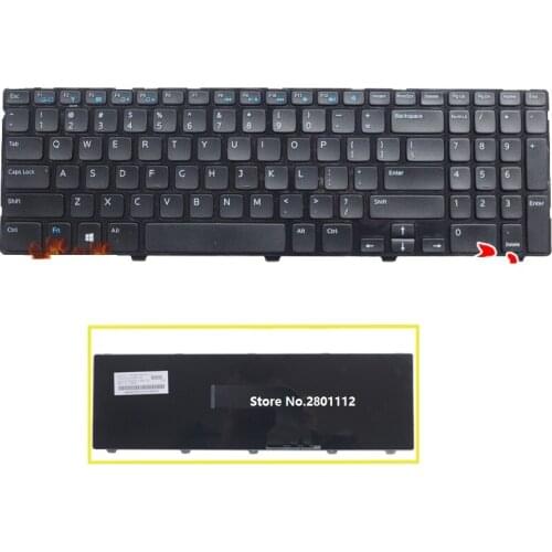 SSEA New Laptop US Keyboard For Dell insprion 15V 15R 15R-3521 15R-5521 2521 3521 5421 1316 3537 5521 5528 3328