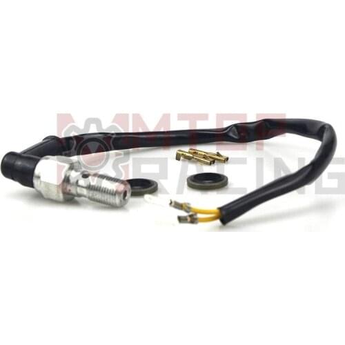 Motorcycle Hydraulic Pressure Brake Light Switch Banjo Bolt M10x1.25mm M10x1.0mm Single Double For Honda Suzuki Yamaha Kawasaki