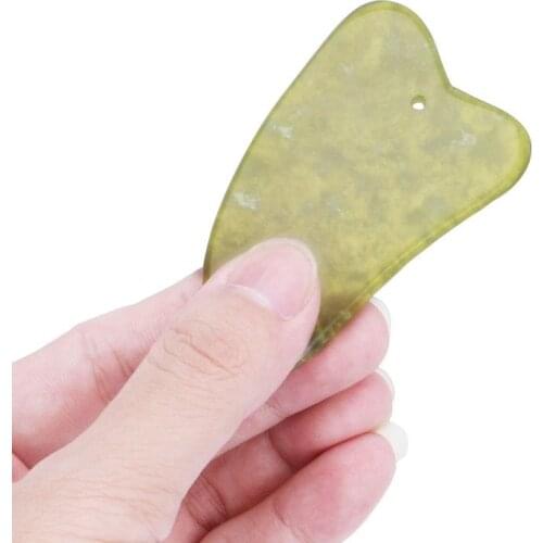 Facial Care Massage Jade Board Face Eye Scraping Tool Salon Massage Treatment Board TK-ing