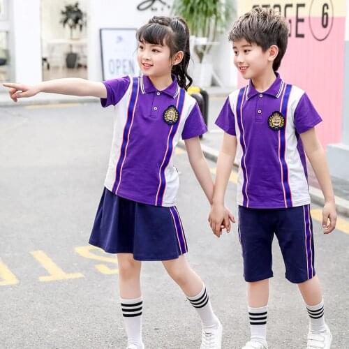 Japanese school uniform summer primary school uniform uniform kindergarten uniform temperament college wind suit