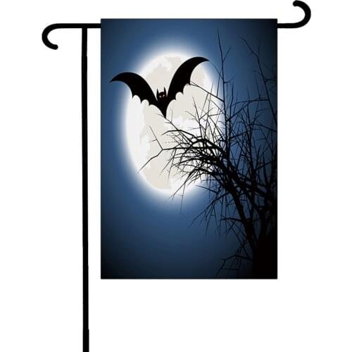 Funny Halloween Double-sided 3D printed Flag house flag&garden flag Halloween party Flags Hanging House Decoration style-4