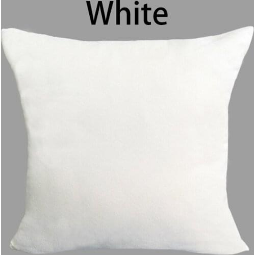 1PC 40*40cm Linen Sofa Cushion Cover Home Decoration Sofa Bed Decor Decorative Pillowcase Pillow Cover Simple Solid Color