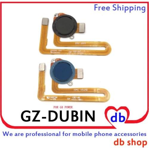 20pcs For Moto G8 POWER G8POWER Fingerprint Sensor Flex Cable Home Back Button Key Touch ID Flex Cable Repair Parts