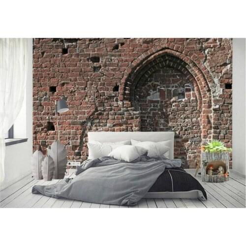 3D Wallpaper for Walls 3d Decorative Wall Paper Painting Mural Wallpapers bricks background wallpaper Home Improvement