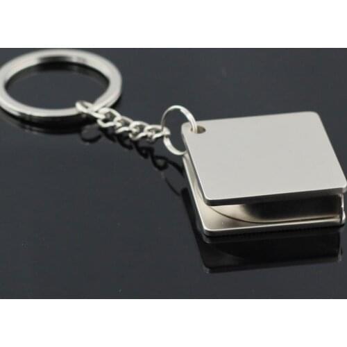 Free shipping 100pcs/lot Measuring Tape Keychain Key Chain Ring Keyring Key Fob Holder