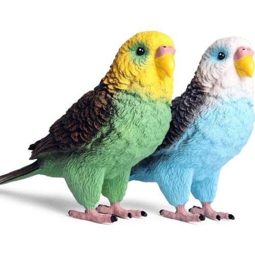 Big Parrot Animal Model Action Figure Simulation Bird Animal Action Figures Collection PVC Toy Kids Gift