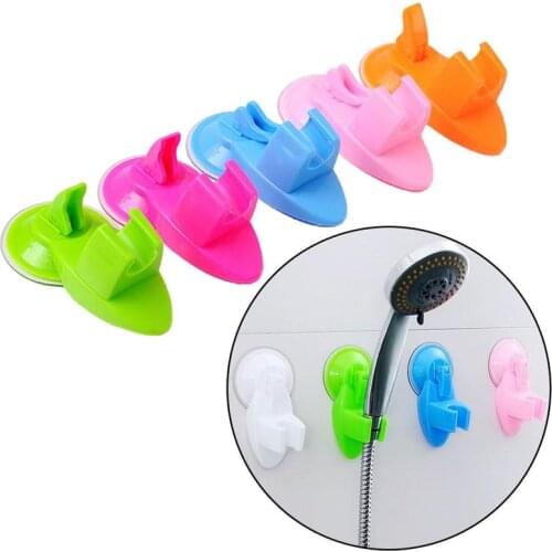 Shower Fixed Bracket Shower Hand Head Holder Suction-cup Shower Fixed Bracket Shower Hand Head Seat For Bathroom Shower Room