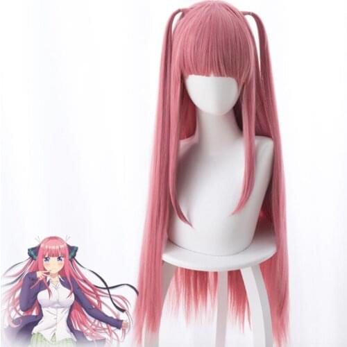 The Quintessential Quintuplets Cosplay Wigs Nino Nakano Cosplay Synthetic Wig Halloween Carnival Party 5 toubun no Hanayome Wig