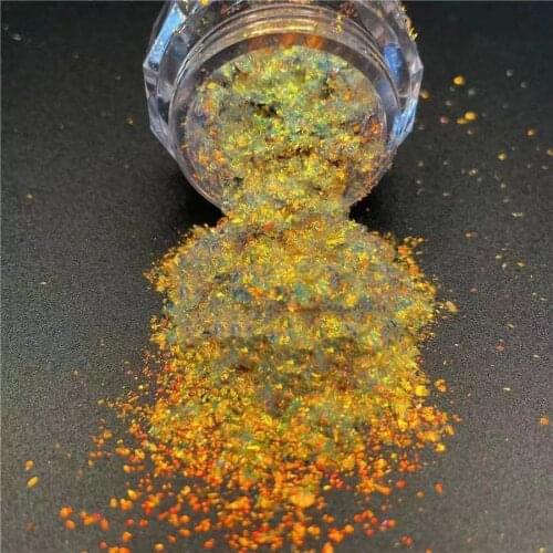 Cosmetics Chameleon Flakes Pigment Colorshifting for Eyeshadow