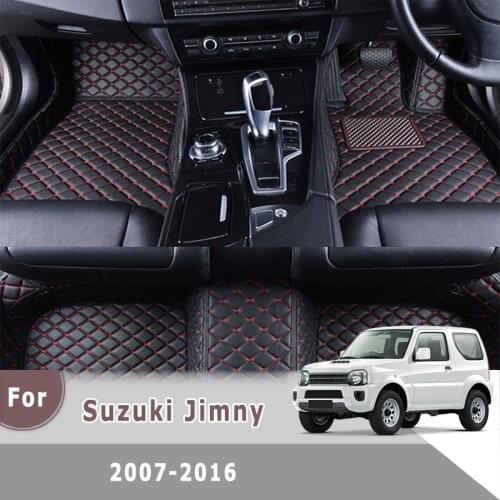 RHD Carpets For Suzuki Jimny 2016 2015 2014 2013 2012 2011 2010 2009 2008 2007 Car Floor Mats Auto Interior Accessories Rugs