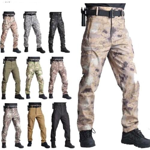 Men Hiking Pants Trekking Fishing Camping Climb Run Trousers Waterproof Outdoor Pants Windproof 4XL Breathable
