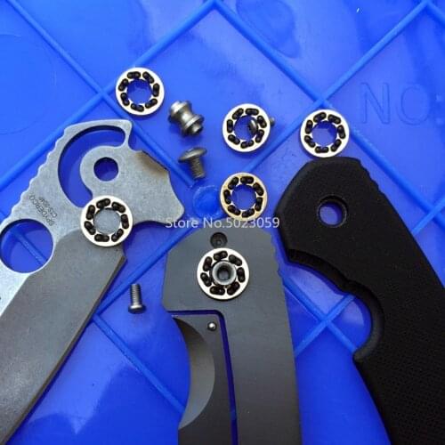 2pieces New flipper Ceramic ball bearing Quick opening tools for knife tool