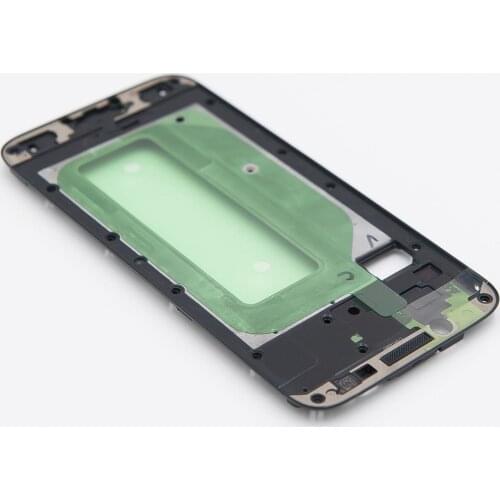 For Samsung Galaxy J7 2017 SM-J730 Black/Blue/Gold Color LCD Front Housing Frame Board