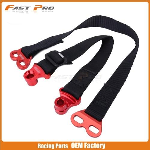 Motocycle Rear Rescue Pull Strap Sling Belt For YAMAHA HONDA KAWASAKI YZ YZF WR WRF KX KXF KLX CR CRF 125 150 200 250 300 350
