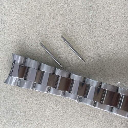 20MM Stainless Steel Watch Strap Replacement Watchband for NH35 NH36 8215 8205 8200 2813 3804 Watch Repair Part