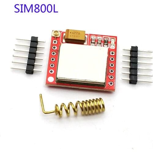 Smallest SIM800L GPRS GSM Module Micro SIM Card Core BOard Quad-band TTL Serial Port