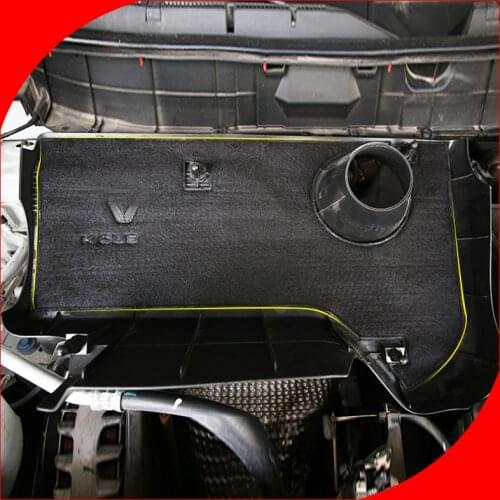 A Little Change engine cover insulation car noise insulation car sound deadener soundproof cotton for New Koleos 2016 2017 2018