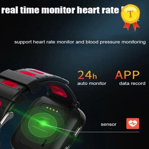New heart rate blood pressure monitor 4G smart gps watch Men Kids Android 6.0 1GB/8GB relogio inteligente SmartWatch Phone