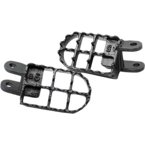 Motorcycle Steel Foot Pegs Footrests for Honda XR250 XR 250 400 CR80 XR650L 96-05 XR350R 83-84 XR600R 89-00 XR650R 00-05