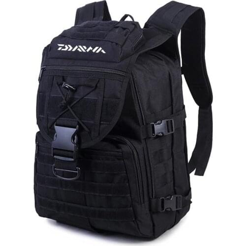 Outdoor Sports Men Tactical Fishing Bag Multifunctional Camouflage Shoulder Backpack Climbing Camping Hunting Multi-Purpose Bags