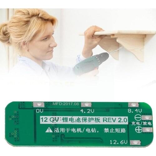 20A Lithium Battery Charging Protection Board PCB Battery Module 64x20x3.4mm K5M2