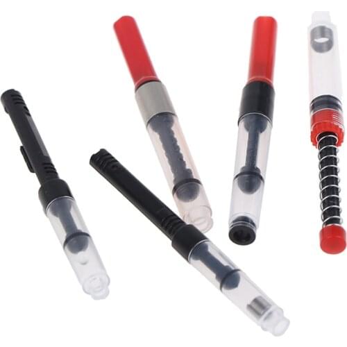 5Pcs 3.4mm/2.6mm Meet Plastic Pump Cartridges Fountain Pen Converter