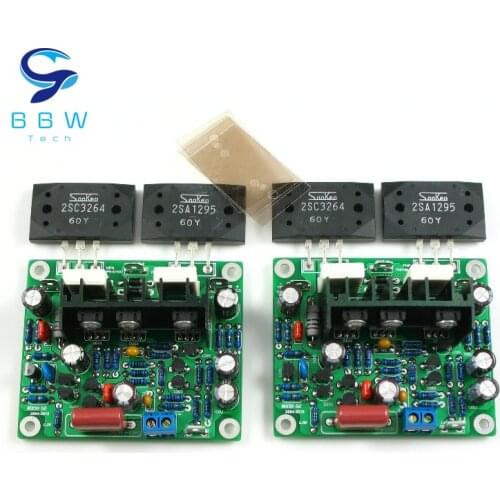 2PCS MX50 SE 100WX2 Dual Channels Audio Power Amplifier Board HiFi Stereo Amplifiers Diy Kit